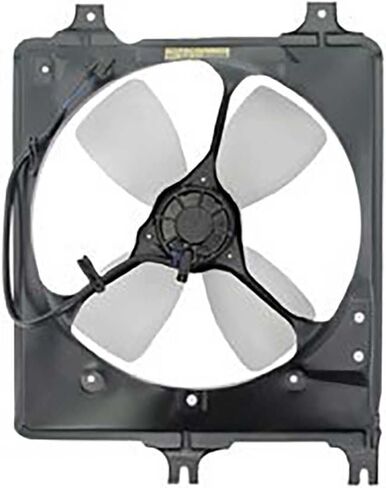 Engine Cooling Fan Assembly 1PC Replaces F20115025, F20115140 Compatible with Mazda 626 1991 1988 1989 1990 1992 Compatible with Mazda MX-6 1990 1991 1988 1989 1992 in Saudi Arabia