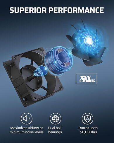 وحدة تحكم في سرعة المروحة من DEWENWILS، 100 إلى 125 فولت تيار متردد، وحدة تحكم في السرعة المتغيرة مع 3 مآخذ، مشاريع عادم تهوية التبريد DIY لمروحة الرادون، مروحة القناة، مروحة الزراعة المائية، منفاخ صغير in Kuwait