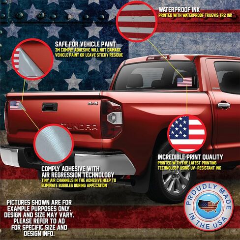 10 Pack of Thin Blue Line Police Officer BLM American Flag Vinyl Decal Sticker Car Truck 3" x 5.5 in Saudi Arabia