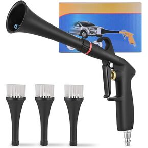 car Cleaning air Blow Gun Compressor Tools Accessories auto Detailing Supplies Interior attachments blowguns 4-Piece kit Set - Uses Air Compressor - Blasts Dust, Dirt & Grime Fast in Saudi Arabia