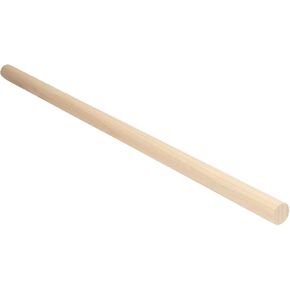Round Wooden Dowel Rod 3/4" x 12" – Solid Hardwood Dowel for Crafts, DIY, Woodworking, and Arts Projects, Smooth Unfinished Wood Dowels for Crafting, School, and Hobby Projects, 4-Pack in Saudi Arabia