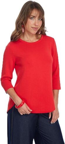 Zofi Soft Premium 3/4 Sleeve Knit Top in Saudi Arabia