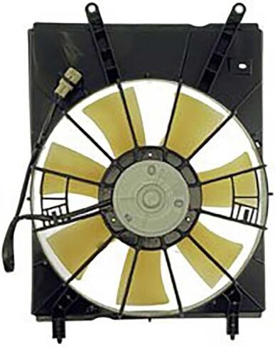 Left Engine Cooling Fan Assembly 1PC Replaces 163610A090, 1636320050 Compatible with Sienna 1998 1999 2000 2001 2002 2003 in Saudi Arabia