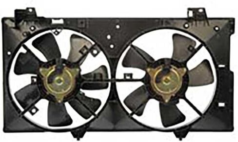 Engine Cooling Fan Assembly 1PC Replaces AJ5715210A, AJ5715210B Compatible with Mazda 6 2004 2005 2006 2007 2008 2003 in Saudi Arabia