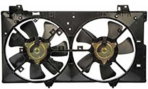 Engine Cooling Fan Assembly 1PC Replaces AJ5715210A, AJ5715210B Compatible with Mazda 6 2004 2005 2006 2007 2008 2003 in Saudi Arabia