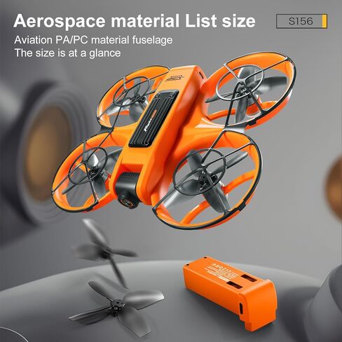 Brushless FPV RC Quadcopter, Full Guard with Screen Remote Controller | HD Dual Cameras Drone for Adult Beginners, Optical Flow Hovering Easy Flying Aircraft, 2 Long Flight Batteries Gift Idea in Saudi Arabia