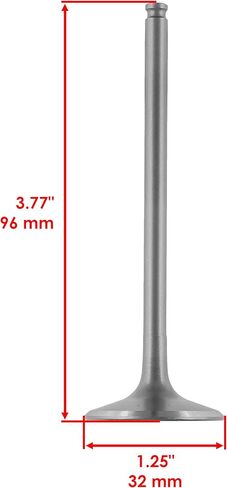 Caltric Exhaust Valve Kit Compatible with Polaris RZR XP 900 2011 3022135 3022443 in Saudi Arabia
