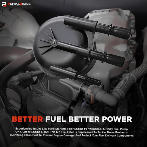 DF4625 Diesel Fuel Filter Kit for Ford 6.7L Power Stroke - Compatible with 2017-2024 F250 F350 F450 F550 Super Duty - Replaces FD-4625 FD-4624 in Kuwait