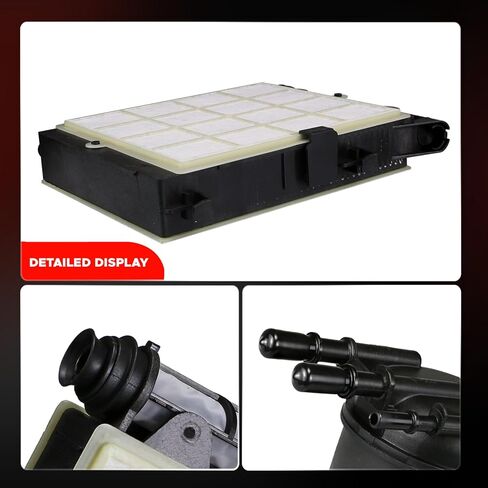 DF4625 Diesel Fuel Filter Kit for Ford 6.7L Power Stroke - Compatible with 2017-2024 F250 F350 F450 F550 Super Duty - Replaces FD-4625 FD-4624 in Kuwait