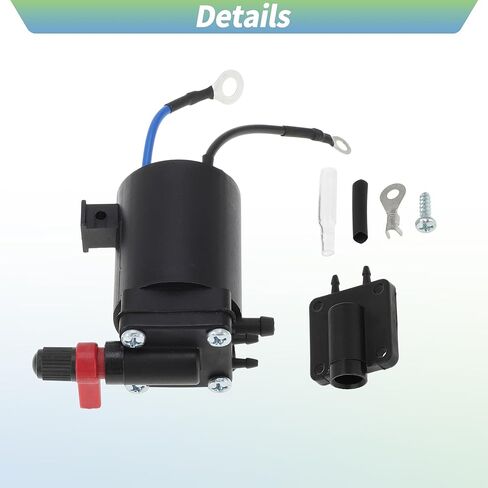 الملف اللولبي للخنق التمهيدي للوقود لـ Evinrude 9.9-300 HP 1980-2005 لـ OMC 90-115 HP Quiet Rider 1991-1993 لـ OMC 1.6L-4.0L 1982-1990 No.5007356/5828665/437233 in Saudi Arabia