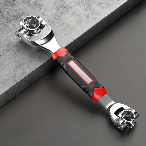 52 in 1 Multifunction Ratchet Wrench, Adjustable Repair Tool for Home and Automotive Use,Universal Socket Wrench with 360° Rotation in Saudi Arabia