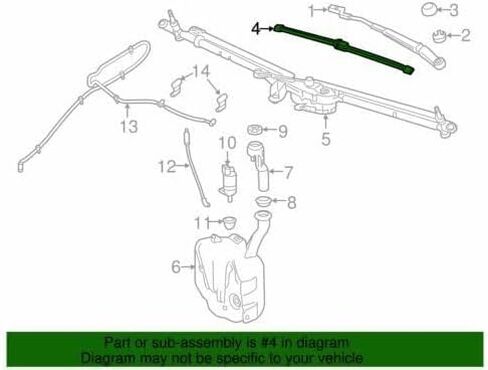 متوافقة مع شفرة ممسحة GM الأصلية 84306923 in Kuwait