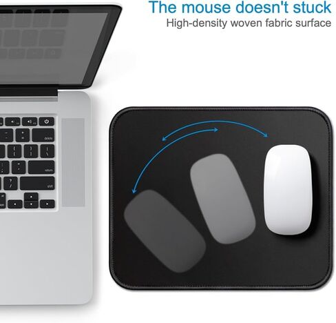 1PC Mouse Pad,Computer Mouse Mat with Anti-Slip Rubber Base, Easy Gliding,Portable, Washable Mousepads Bulk with Comfortable Cloth, Mouse Pads for Computers Laptop Mouse in Saudi Arabia