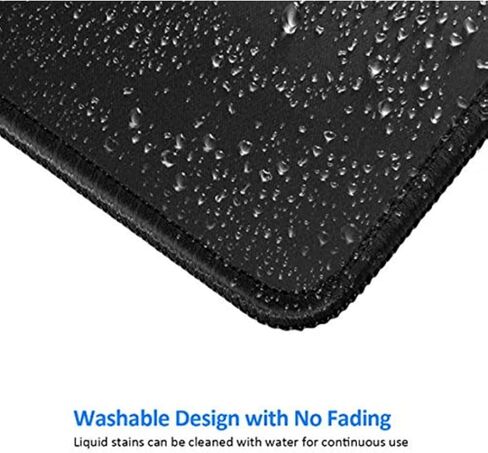 1PC Mouse Pad,Computer Mouse Mat with Anti-Slip Rubber Base, Easy Gliding,Portable, Washable Mousepads Bulk with Comfortable Cloth, Mouse Pads for Computers Laptop Mouse in Saudi Arabia