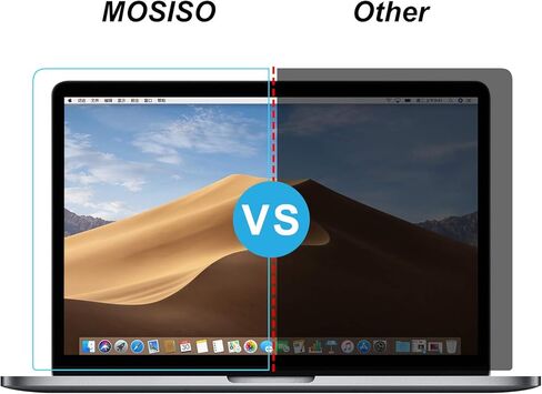 حافظة MOSISO متوافقة مع جهاز MacBook Air 13 بوصة 2022-2020 A2337 M1 A2179، عبوتان واقي شاشة أزرق غير لامع مقاس 13 بوصة يحجب الضوء وغطاء صلب من البلاستيك شديد التحمل مع مصد TPU وغطاء لوحة المفاتيح، أسود in Saudi Arabia