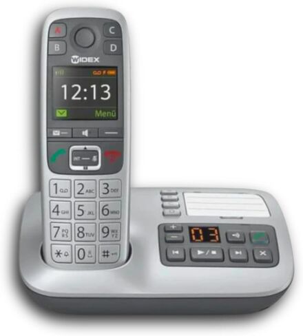 Phone Dex 2 Hearing Aid-Compatible Cordless Phone - Clear and Easy Communication for Widex Hearing Aids in Saudi Arabia