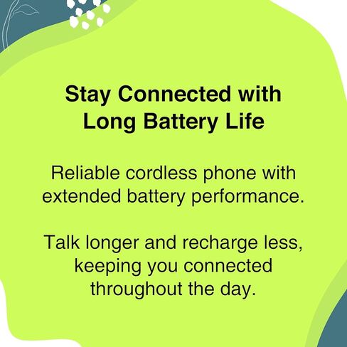 Phone Dex 2 Hearing Aid-Compatible Cordless Phone - Clear and Easy Communication for Widex Hearing Aids in Saudi Arabia
