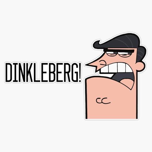 Fairly Odd Parents Dinkleberg Sticker Vinyl Bumper Sticker Decal Waterproof 5" in Saudi Arabia