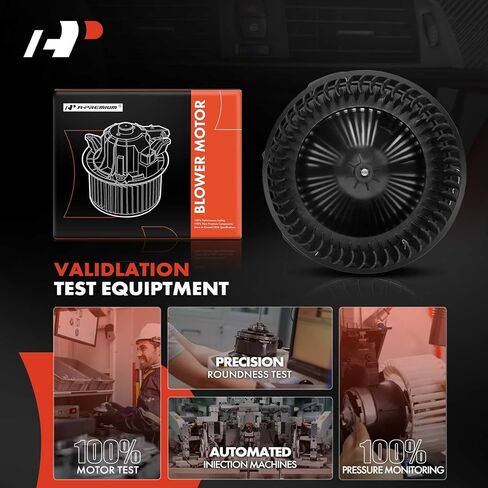 مجموعة محرك منفاخ سخان HVAC A-Premium متوافقة مع سيارات Mazda - 3 2004-2009، 5 2006-2010 - الجانب الأمامي، استبدال # BP4K-61-B10، BP4K61B10 in Saudi Arabia