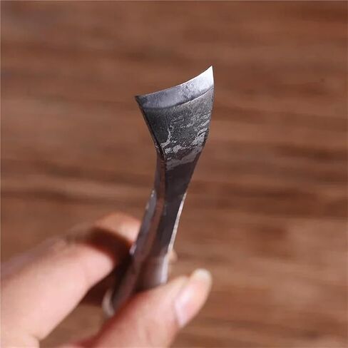 10/15/20mm Carbon Steel Spoon Bent Gouge for Woodcarving & Hollowing Hand Tool(3PC) in Saudi Arabia
