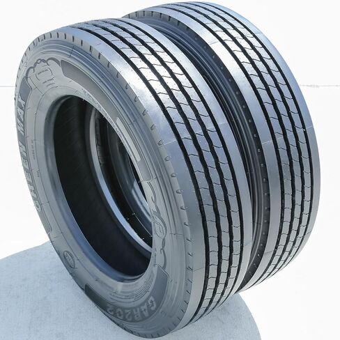 Green Max GAR202 إطار شعاعي تجاري لجميع المواسم - 255/70R22.5 255/70/22.5 255/70-22.5 140/137M نطاق التحميل H LRH 16 طبقة BSW جدار جانبي أسود in Saudi Arabia