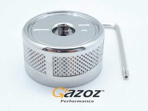 Autobiography Style Rotary Gear Shift Selector Knob Chrome Compatible with Range Rover L405 2011-2016 in Saudi Arabia