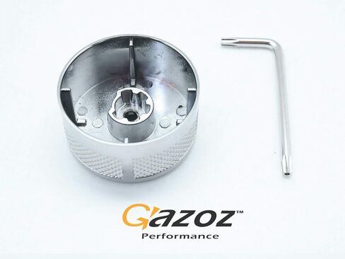 Autobiography Style Rotary Gear Shift Selector Knob Chrome Compatible with Range Rover L405 2011-2016 in Saudi Arabia