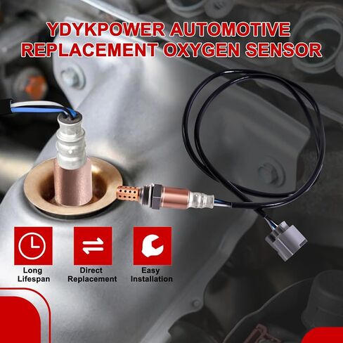 Oxygen O2 Sensor Downstream, 02 Sensor Compatible with Honda for Accord 2003-2007, for Acura for TSX 2004-2008, OE 234-4797 in Saudi Arabia