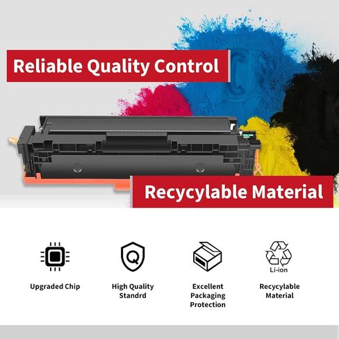 055 055H Toner Cartridge Replacement for Canon 055 Toner Cartridge Set for Canon Color ImageCLASS MF743Cdw MF741Cdw MF746Cdw MF743 Printer (Black Cyan Magenta Yellow, 4-Pack) in Saudi Arabia