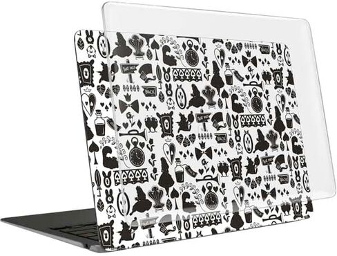 حافظة Skinit + غلاف متوافق مع جهاز MacBook Air 13in M1 (2021) - تصميم صورة ظلية مرخص رسميًا من Disney Alice in Wonderland in Kuwait