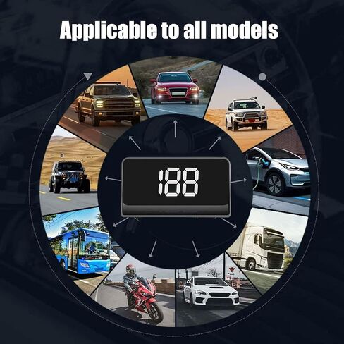 عرض عداد السرعة للسيارة، HUD للسيارات الصغيرة، HUD للزجاج الأمامي التلقائي لازدحام المرور في المدينة، ملاحة الطرق السريعة، مديري الأساطيل، المهنيين المشغولين، حافلات التنقل اليومية RVs in Saudi Arabia