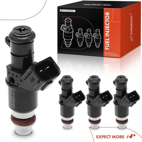 مجموعة ممتازة من 4 حاقن وقود متوافقة مع Honda S2000 2006 2007 2008 2009 2.2L، استبدال # 16450PZX003 in Saudi Arabia