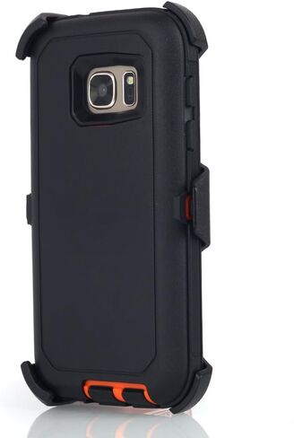 Galaxy S7 Case, AICase Heavy Duty Holster Case Belt Clip + Armor Protective Kickstand Cover with Built-in Screen Protector for Samsung Galaxy S7 (2016) (Grey) in Kuwait