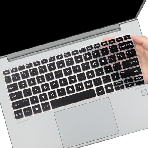 غطاء لوحة المفاتيح لجهاز HP ProBook 440 G11 مقاس 14 بوصة للكمبيوتر المحمول وHP ProBook 445 G11 مقاس 14 بوصة ملحقات الكمبيوتر المحمول غطاء حماية للوحة المفاتيح (لا يناسب HP ProBook 440 445 G10/G9/G8/G7/G6/G5)-BK in Saudi Arabia