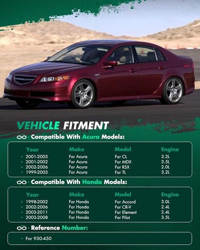 SCITOO 1 × محمل العجلة الأمامية ومجموعة المحور لـ Acura CL MDX، لـ Acura RSX TL، لـ Honda لـ Accord CR-V Element Pilot، 930-450 in Saudi Arabia