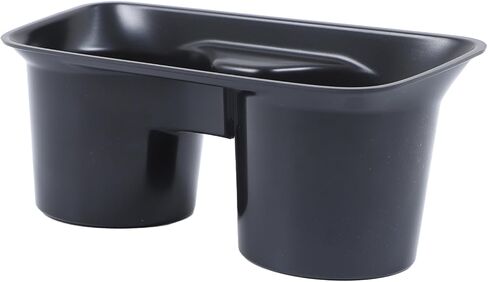 for BMW 3/4 Series Cup Holder Insert (F30-F82 2013-2019) - ABS Premium Center Console Tray for F30/F31/F34/F35/F80(M3)/F32/F33/F36/F82(M4) | Anti-Slip Gear Shift Protector Accessories (Black) in Saudi Arabia