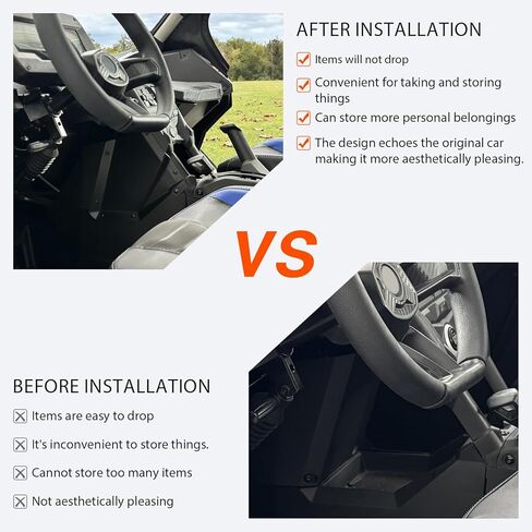 غطاء تخزين مركزي من FinFox لجهاز Maverick X3، أغطية وحدة التحكم المركزية متوافقة مع ملحقات Can Am Maverick X3 MAX XRS XDS Turbo R RR 2017-2024 in Saudi Arabia