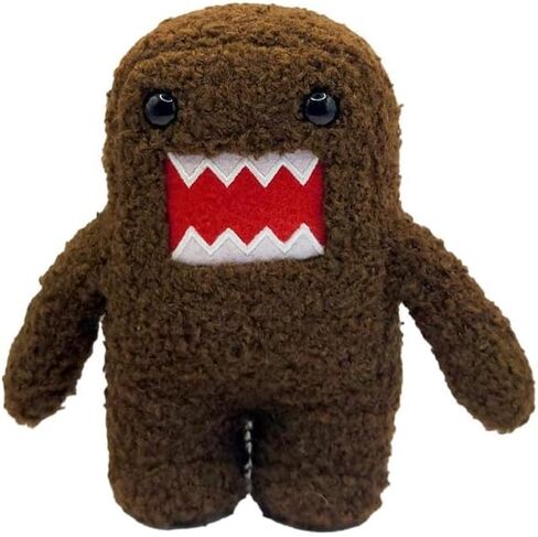 Domo Original 6.5 Inch Collectible Plush – Soft, Iconic Brown Monster Figure – Official Style Plush Toy for Fans, Desk Décor & Gifting (Cartoonish) in Saudi Arabia