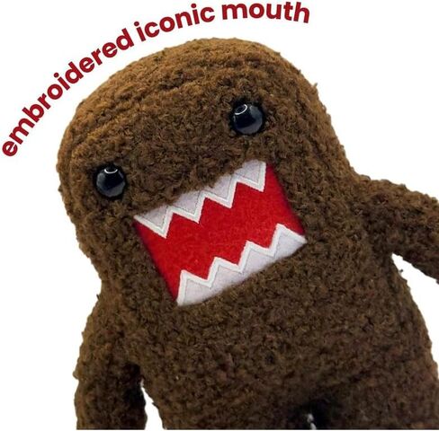 Domo Original 6.5 Inch Collectible Plush – Soft, Iconic Brown Monster Figure – Official Style Plush Toy for Fans, Desk Décor & Gifting (Cartoonish) in Saudi Arabia