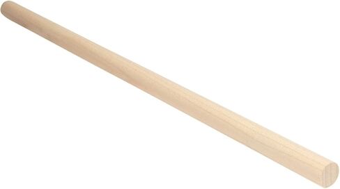 Round Wooden Dowel Rod 3/4" x 12" – Solid Hardwood Dowel for Crafts, DIY, Woodworking, and Arts Projects, Smooth Unfinished Wood Dowels for Crafting, School, and Hobby Projects, 4-Pack in Saudi Arabia