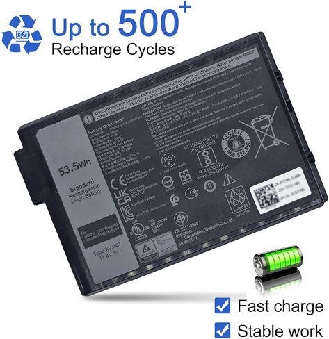 F62G0 39DY5 38WH Laptop Battery for Dell Inspiron 13 7000 2-in-1 7370 7380 5370 P83G P87G P91G P83G001 P83G002 P87G001 Vostro 13 5370 Series 039DY5 0F62G0 RPJC3 0RPJC3 F62GO 11.4V in Kuwait