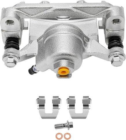 Detroit Axle - 4pc Brake Calipers for 06-10 Chevrolet Impala Monte Carlo, 4 Front and Rear Disc Brake Calipers 2006 2007 2008 2009 2010 Replacement in Kuwait