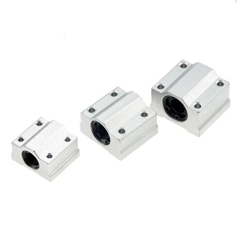 Linear Motion Ball Bearing Slide Block Bushing SC8UU SCS8UU SC10UU SCS12UU SCS16UU SC20UU Linear Shaft CNC 4Pcs(SCS10UU) in Saudi Arabia