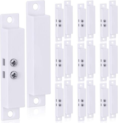 20 مجموعة من أجهزة إنذار NC السلكية المثبتة على السطح، مستشعر اتصال الباب المغناطيسي، مستشعر نافذة الباب، مستشعر مفتاح القصب مع شريط جانبي مزدوج لأمن باب النافذة in Kuwait