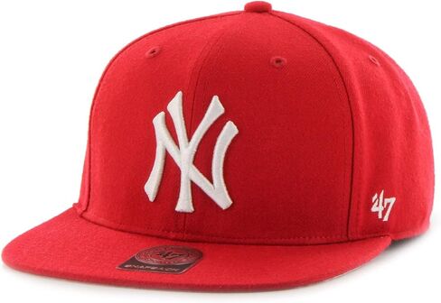 47 New York Yankees Navy No Shot Captain Flat Bill Snapback Men Hat in Kuwait