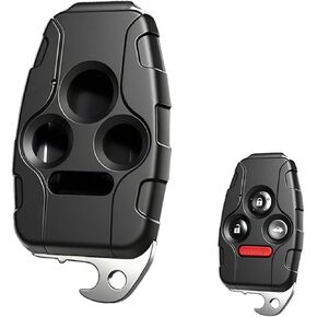 Key Fob Cover Shell Compatible with Honda Accord 2003-2012,Civic EX 2006-2013,Pilot 2009-2015,CR-V 2005-2006 - Premium Durable,Scratch-Resistant,4-Button in Saudi Arabia