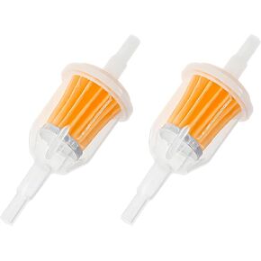 2 قطعة فلاتر وقود الغاز المضمنة، 1/4 بوصة × 5/16 بوصة فلتر وقود المحرك الصغير مع مغناطيس، استبدال فلاتر وقود الغاز المضمنة لـ AM116304 120-436 25 050 22-s Gy20709 21541500 in Kuwait