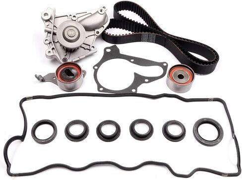 ECCPP Timing Belt Kit with Water Pump Compatible 1987-2001 For Toyota Camry 1986-1999 For Toyota Celica 1991-1994 For Toyota MR2 1996-2000 For Toyota For RAV4 Toyota Solara TS26199 VS50059 13568-09041 in Saudi Arabia