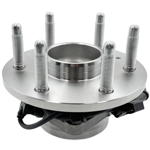 مجموعة محور تحمل العجلات الأمامية (2WD فقط) تناسب 2WD Chevy Tahoe Silverado 1500 Suburban Avalanche Express، GMC Yukon XL 1500 Sierra Savana، Cadillac Escalade 6 العروة مع ABS in Kuwait