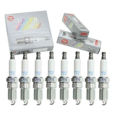 8 قطع شمعات إشعال ليزر إيريديوم NGK متوافقة مع شيفروليه كورفيت 5.7L 6.0L 6.2L V8 1993-2013 in Saudi Arabia
